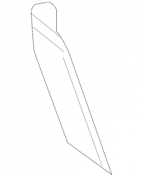Outer right headlight trim Audi A6 C7 12-15 prerest