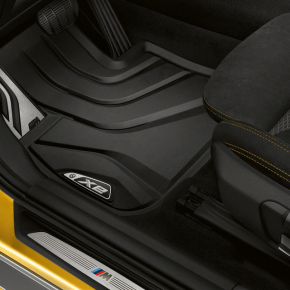 Set of floor mats with rubber for BMW X2 F39 18-23
