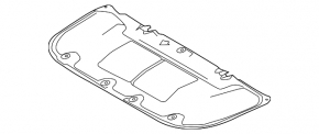 Hood insulation Toyota Rav4 13-18