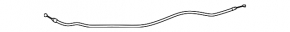 Hood release cable for Lexus LX570 16-21 rest.