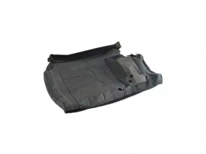 Left rear seat Jeep Grand Cherokee WK2 16-17 - black leather, heated, scratches, dry cleaning, missing plug