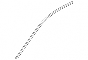 Upper front left door molding for Honda Accord 13-17