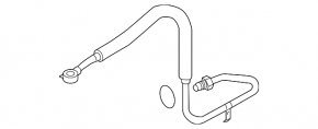 High pressure hose power steering Audi Q7 4L 10-15
