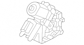 Front right window motor for Kia EV6 22-24