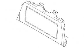 Instrument cluster Hyundai Elantra 21-23 10.25" without supervision