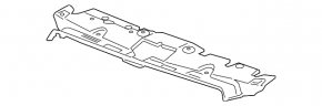 Upper radiator deflector Chevrolet Sonic 12-16