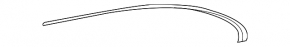 Upper rear right door molding Mercedes W213 E 17-23 chrome
