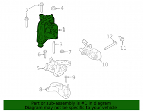 Engine mount right Ford Ecosport 18-21 1.0T