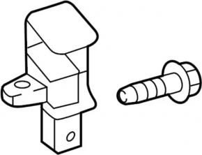 Rear left airbag sensor for Infiniti QX30 17-19