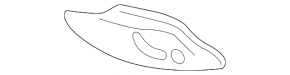 Volvo XC90 16-25 black driver's seat control cover