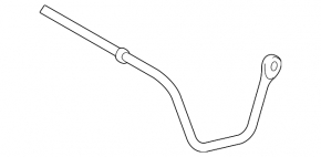 Rear stabilizer Toyota Camry v40 hybrid rusty