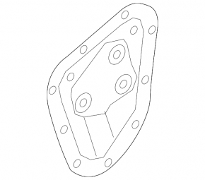 Inner rear left door panel for Audi A6 C8 19-25