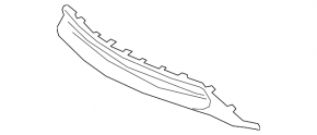 Lower grille of the front bumper Toyota Prius 50 19-22 under fog lights