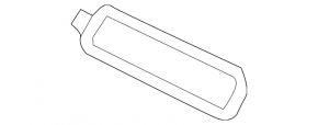 Reflector front right BMW 3 F30 4d 12-15