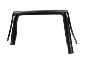 Upper rear right door molding Jeep Cherokee KL 14- black with glass seal