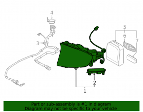 Kia EV6 22-24 Charging Port Door Assembly