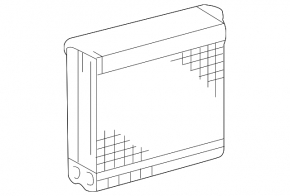 Lexus GX470 03-09 Evaporator with Temperature Sensor