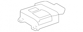 Lexus ES300 ES330 SRS airbag computer module