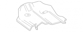 Steering rack protection Mercedes GLA 14-20