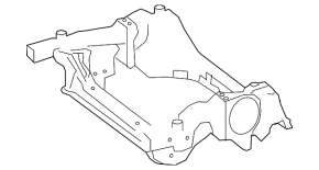 Front subframe Mercedes GLC 16-22