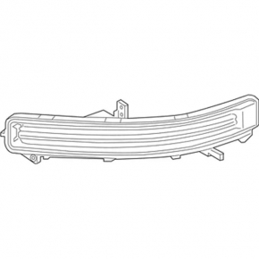 Left turn signal Lincoln Nautilus 19-23