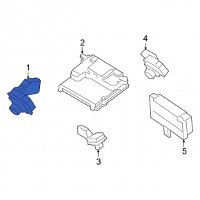 Left side mirror camera for Ford Mustang Mach-E 2021-2025