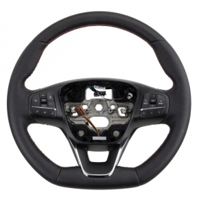 Naked steering wheel Ford Escape MK4 20 - leather, heated, red stitching, ST Line