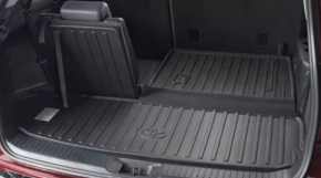 Toyota Highlander 14-19 trunk curtain black