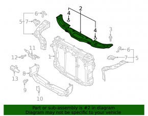 TV top bar Mazda CX-9 16-