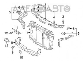 TV top bar Mazda CX-9 16-