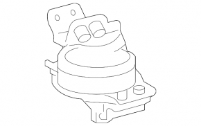 Gearbox mount for Toyota Sequoia Tundra 08-10 RWD
