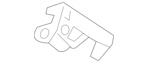 Front left fender bracket Chevrolet Equinox 18-22