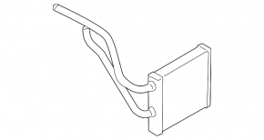 Heater Radiator Heater Nissan Versa 12-19 USA