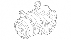 BMW X1 E84 13-15 2.0T Air Conditioning Compressor