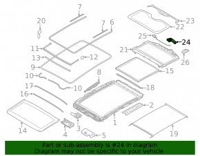 Motor rear panorama BMW X7 G07 19-22