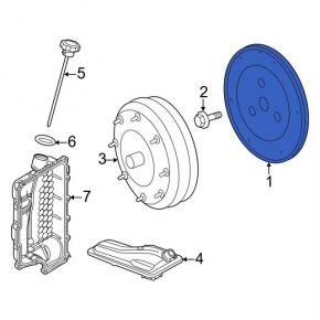Flywheel Ford Explorer 16-19 3.5 T35PDED