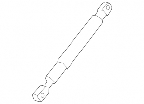Left hood shock absorber Genesis G90 17-19