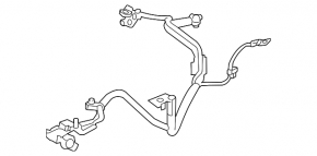 Subaru Outback 15-19 Battery Terminals Assembled