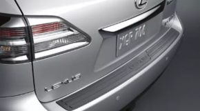 Rear bumper trim Lexus RX300 RX330 RX350 RX400h 04-09 structure, scratch