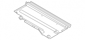 Bottom protection left Audi A4 B8 08-16 large