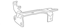 Mercedes GLC 300 20-22 Intercooler Pump Bracket (3 parts)
