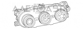 Climate control heater control Fiat 500L 14-