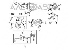 EGR valve Mazda3 MPS 09-13