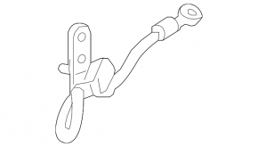 Brake hose rear right Acura ILX 13-