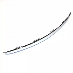Front bumper grille molding left VW Jetta 05-10 chrome