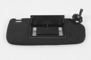 Right visor for Jeep Grand Cherokee WK2 16-22 black, without hook