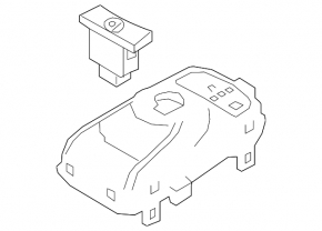 Mitsubishi Outlander 18-20 PHEV Gearshifter Cover