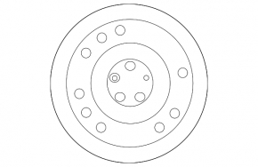 Wheel disk R17 Subaru Forester 19-24 SK iron