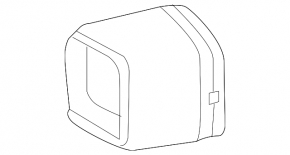 Air duct for the air filter housing Volvo XC60 15-17 2.0