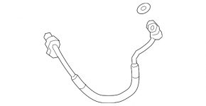 Air conditioning hose, valve block, condenser, Audi E-Tron 20-23